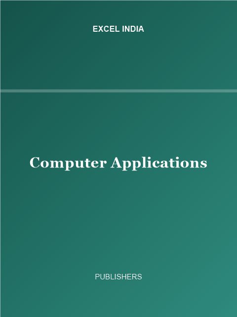 Computer applications